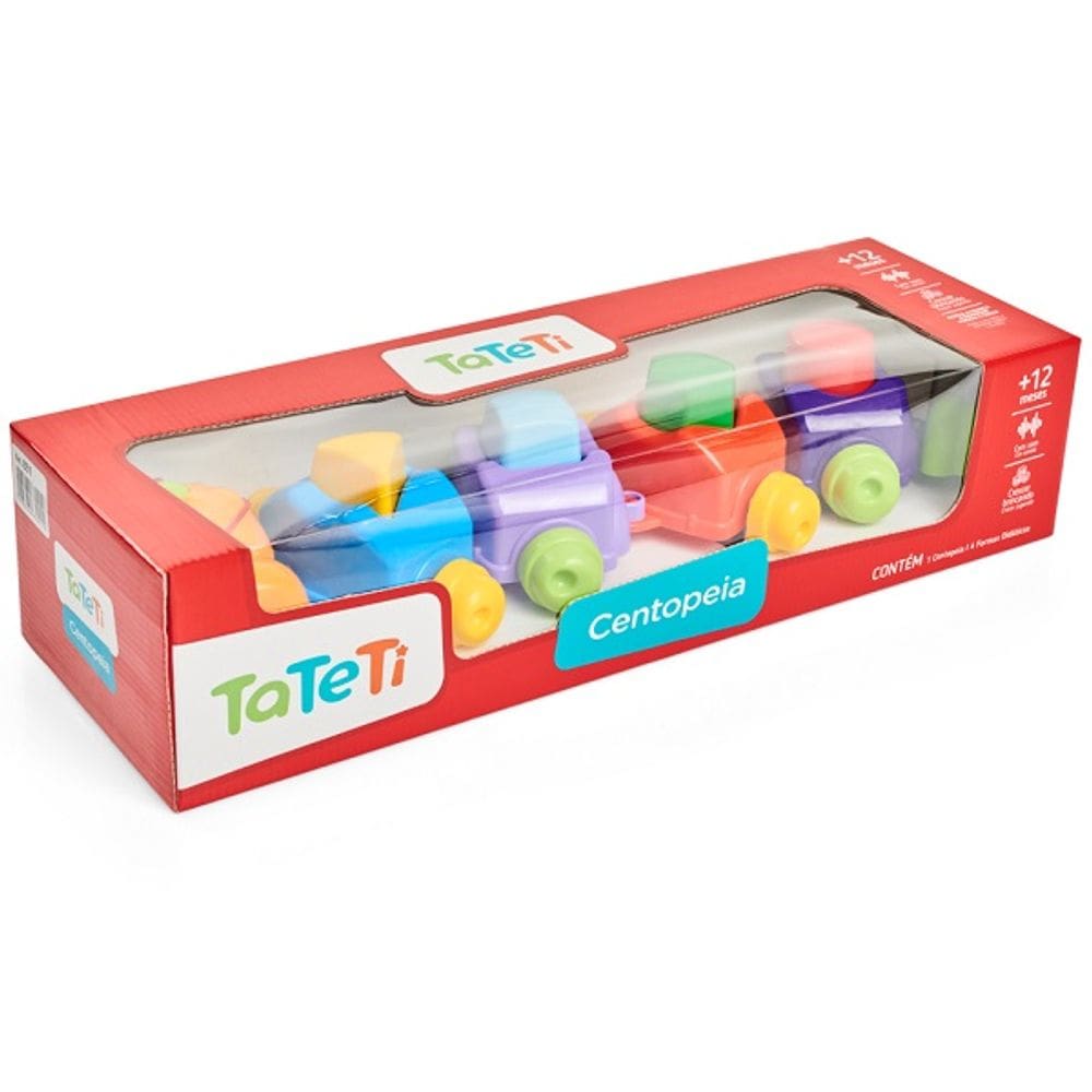 Brinquedo Infantil Centopeia Tateti