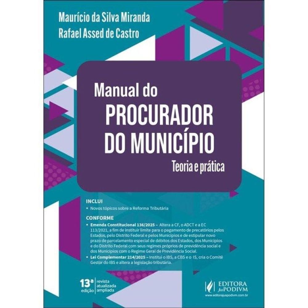 Manual Do Procurador Do Município - Teoria E Prática - 2026