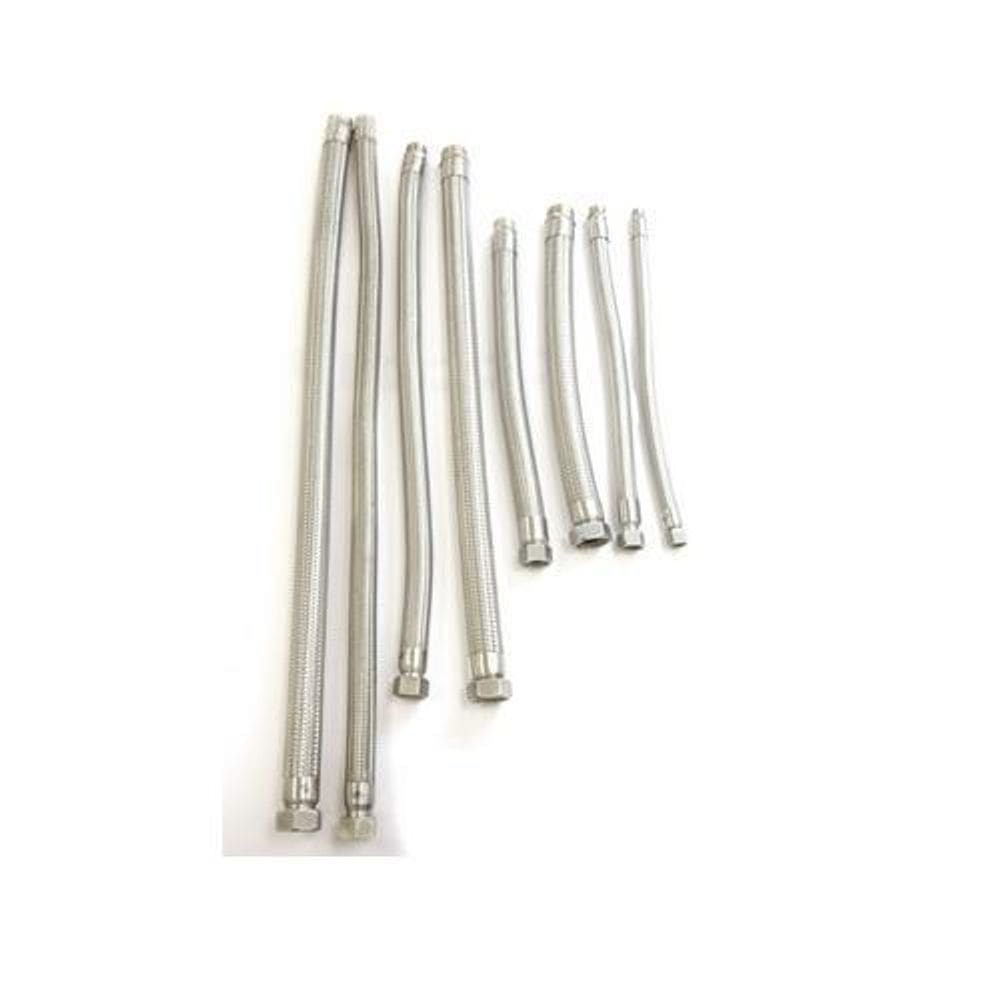 Mangueira Flexível Para Bombas 1 80Cm Aço Inox Komeco