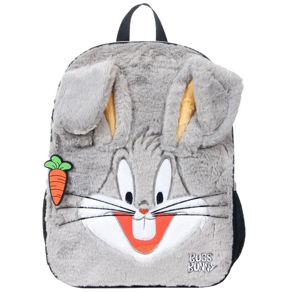 Mochila Escolar de Costas Pelucia Looney Tunes Pernalonga