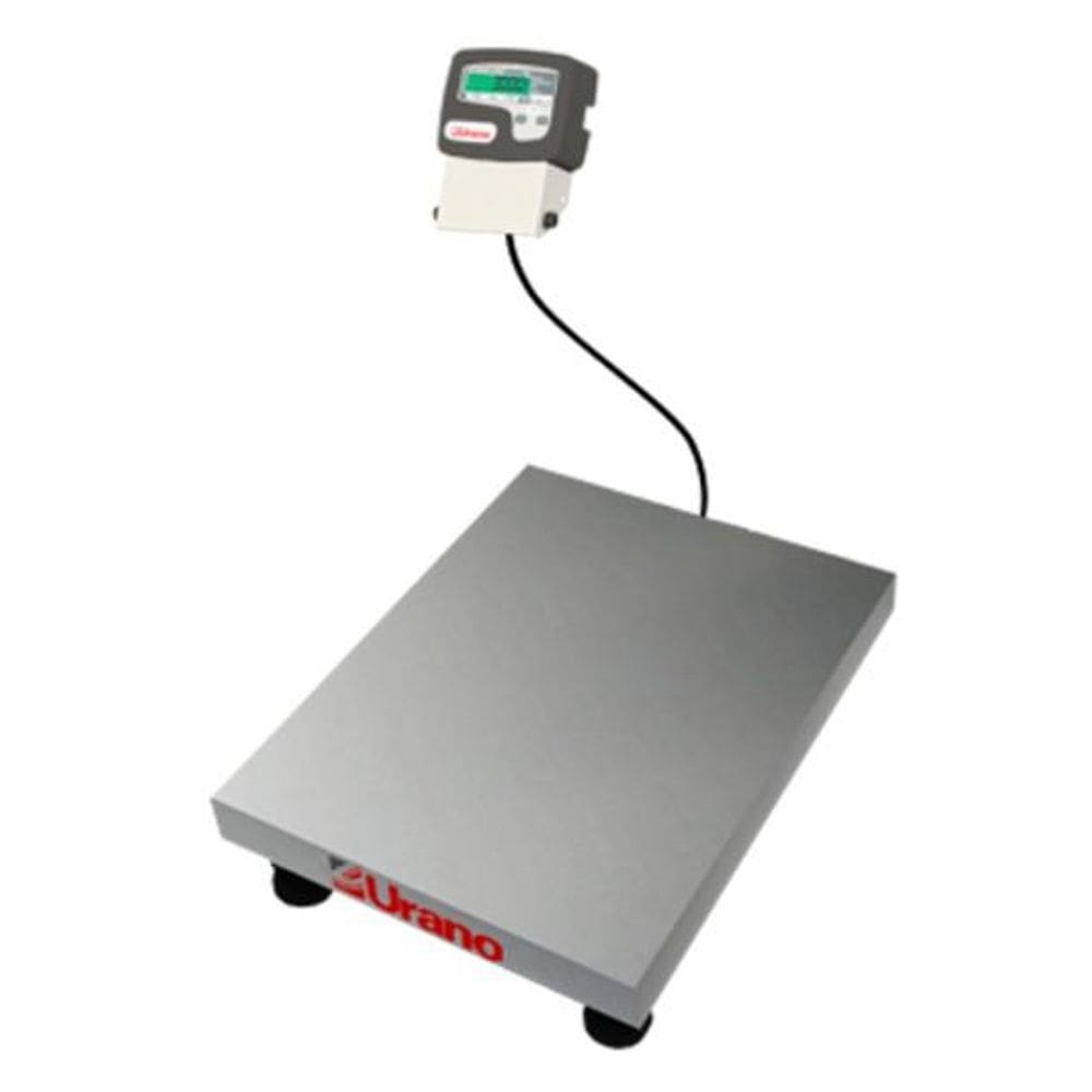 Balança Eletrônica UR10000 Light W 300 kg com Plataforma 40x50 cm, Bandeja em Aço Inox e Estrutura sem Coluna 0506 - Urano