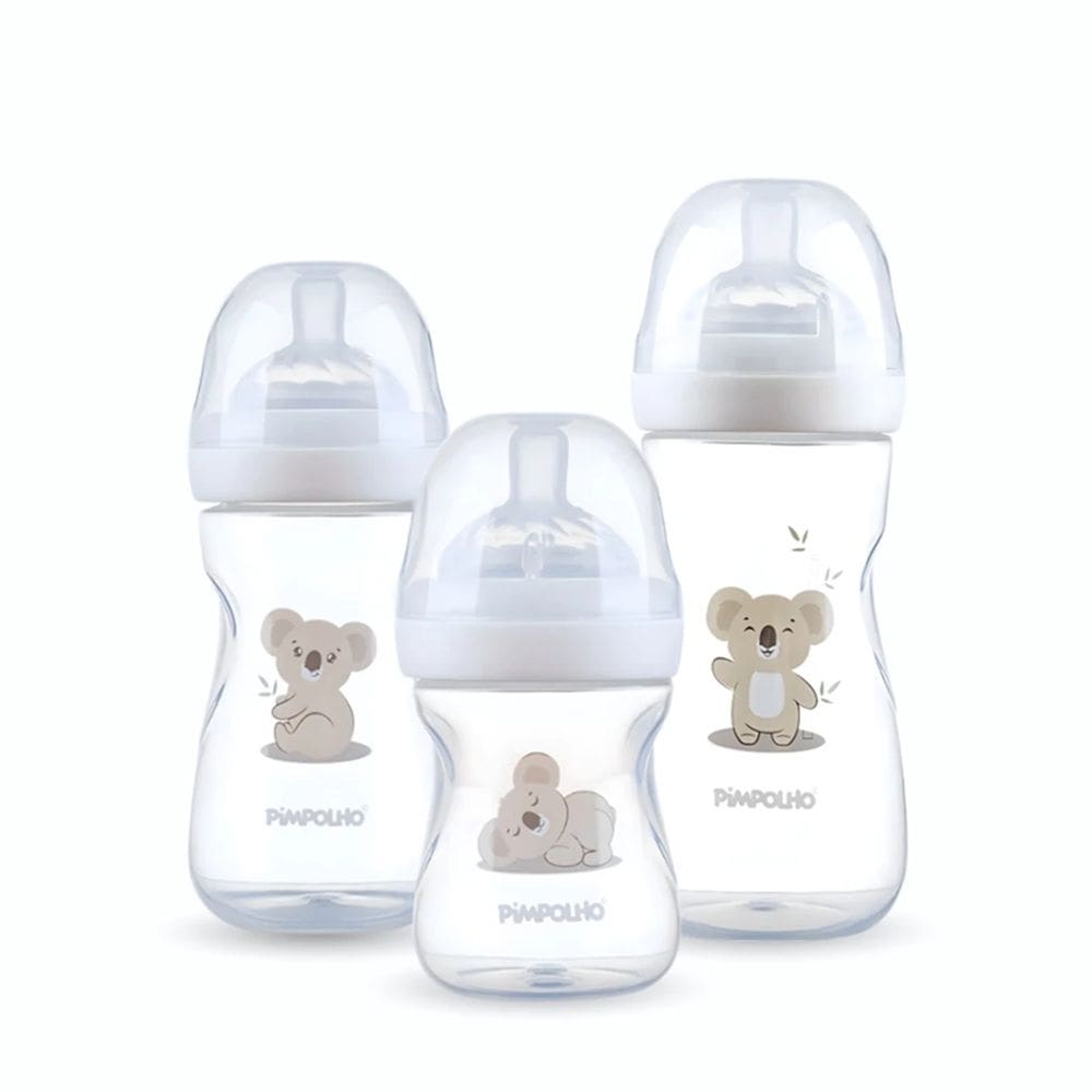 KIIT 3 MAMADEIRAS SERENA COALA BRANCO 150 260 e 330ML - PIMPOLHO