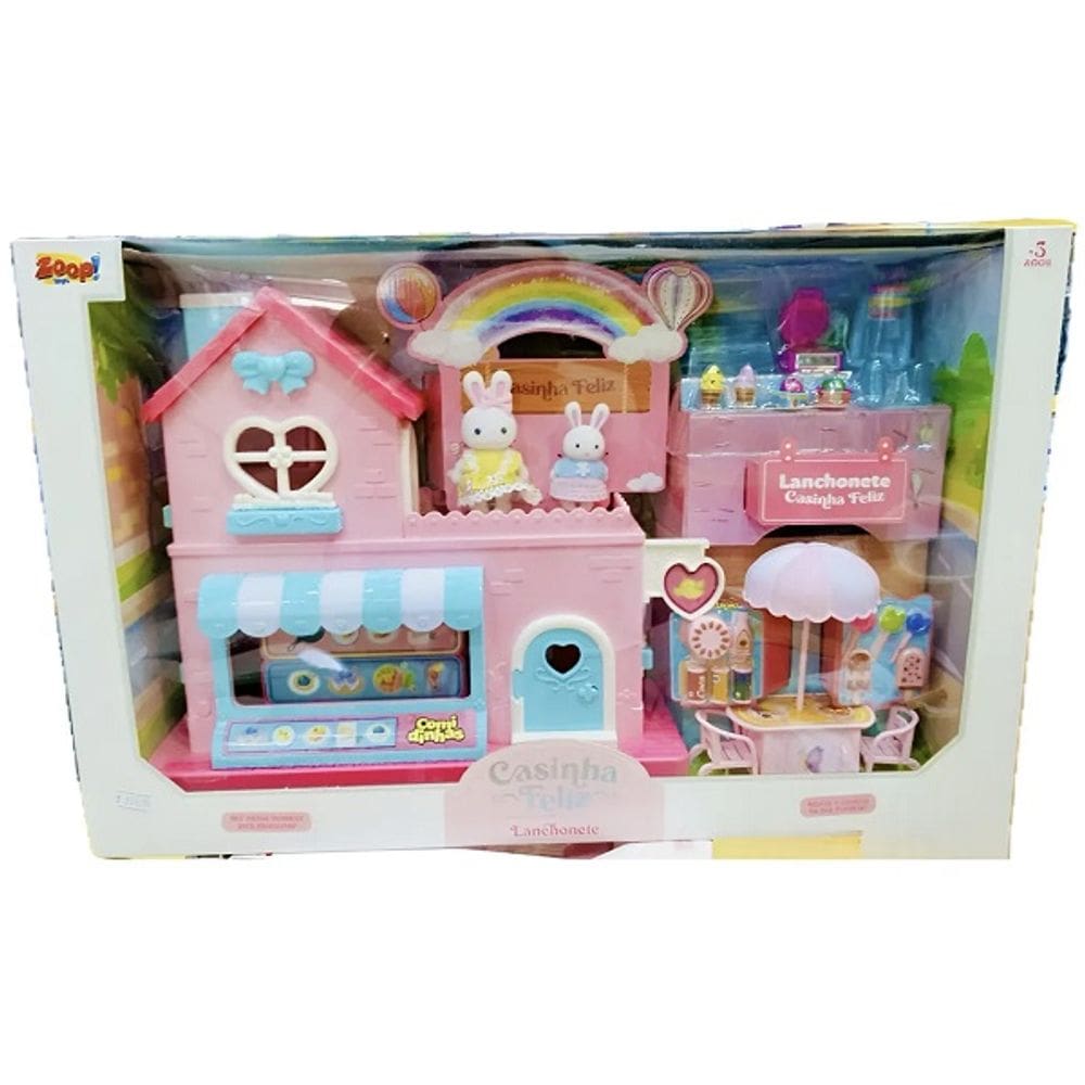 Casinha Feliz Lanchonete Zoop TOYS ZP01363