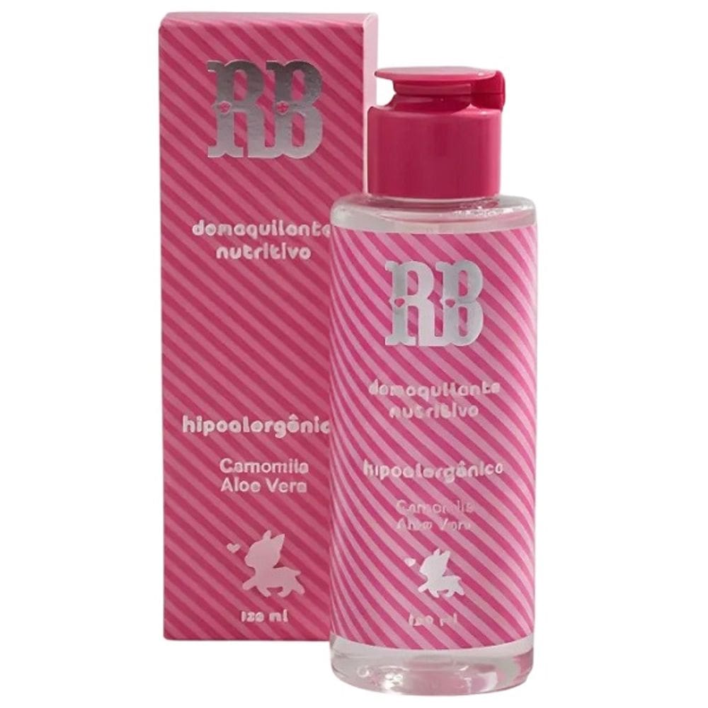 Demaquilante Loçao Todo Tipo de Pele Hipoalergenico 120ML Rebecca Bonbon RB12