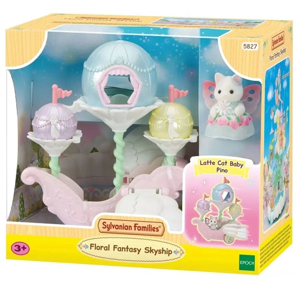 Sylvanian Families Navio Flutuante Fantasia das Flores EPOCH Magia