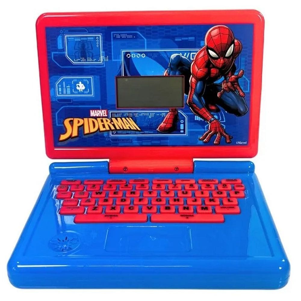 Minigame Notebook HOMEM-ARANHA com Tela Incorporada Candide