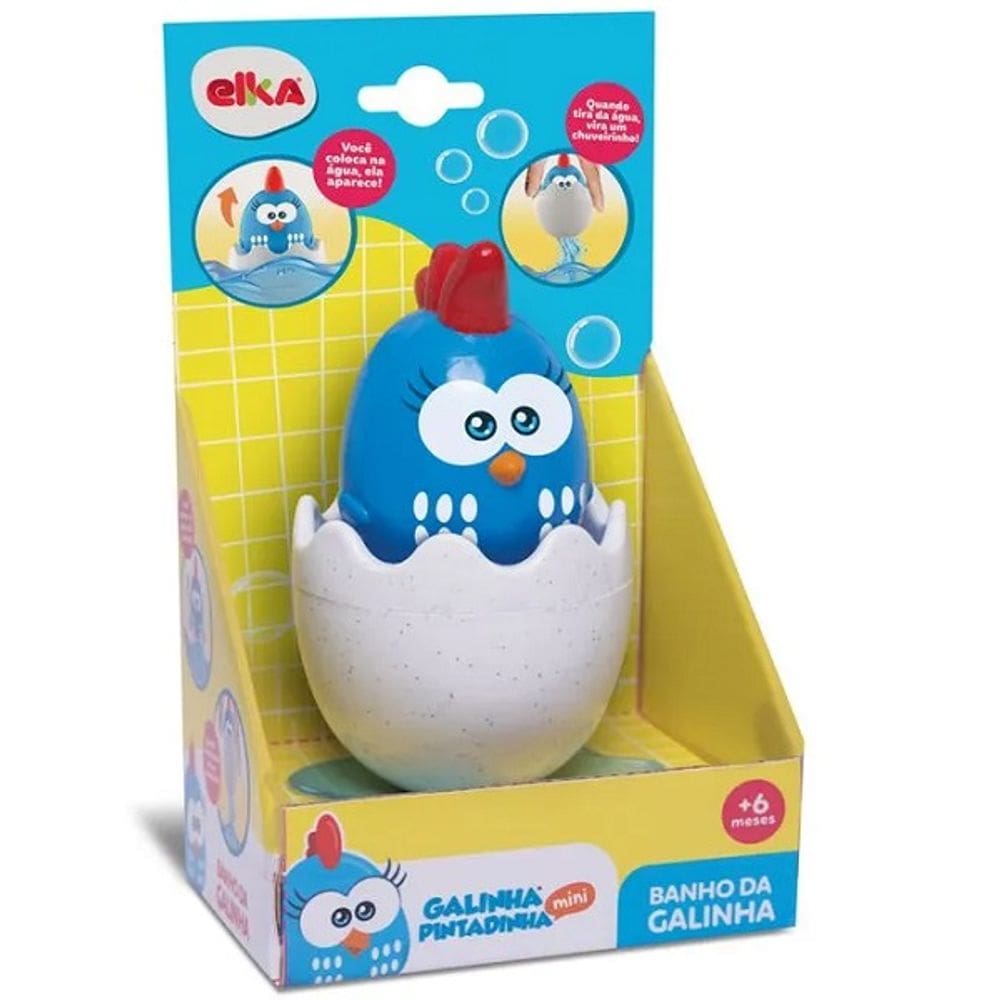 Brinquedo para Banho Galinha Pintadinha ELKA