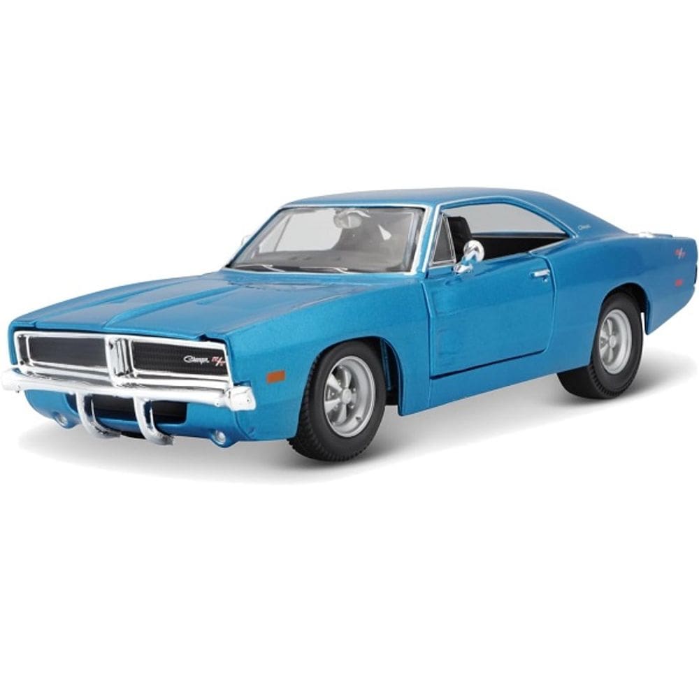 Carrinho Miniatura 1969 Dodge Charger R/T 1/25 Maisto