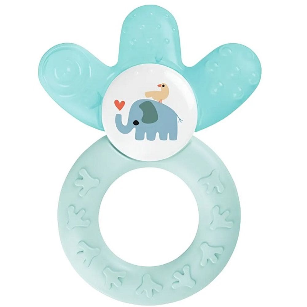 Mordedor Bebe Cooler 4+M Azul Claro MAM