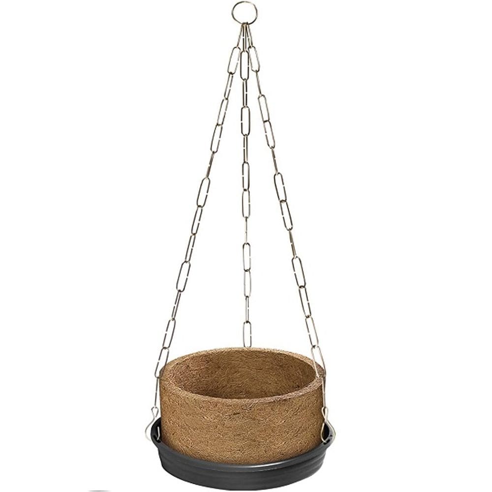 Vaso Nutricoco Fibra de Coco N1 com Prato e Corrente Nutriplan