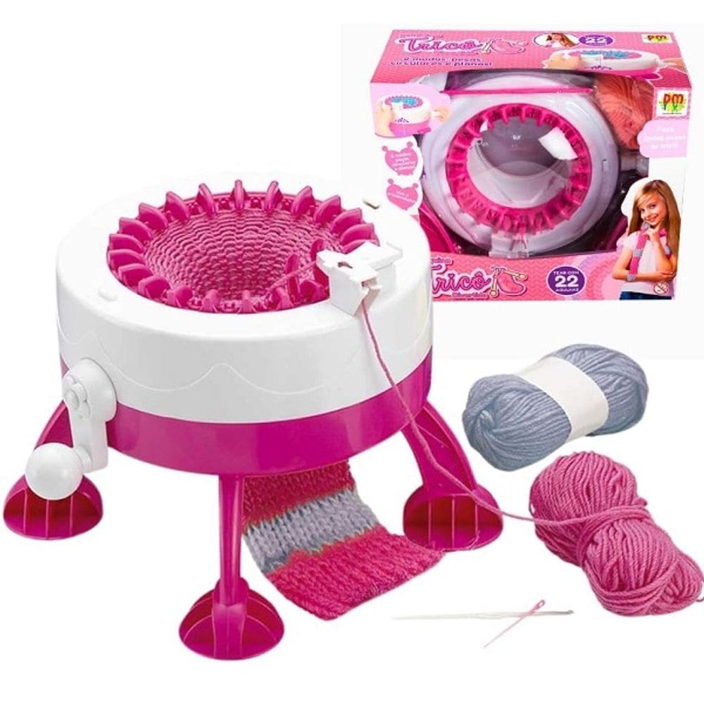 Maquina Tricô Divertido Infantil DM TOYS
