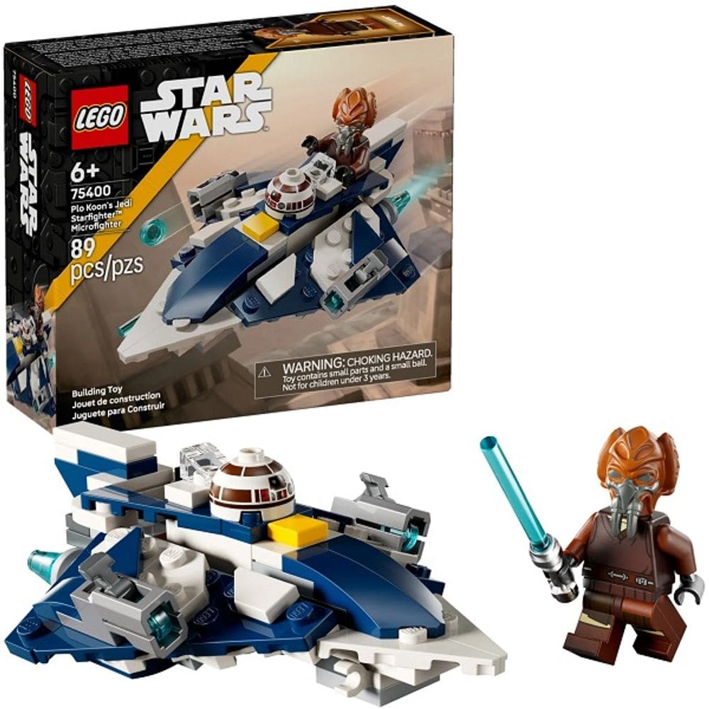 Lego STAR WARS Microfighter do Caca Estelar Jedi de PLO Koon 75400