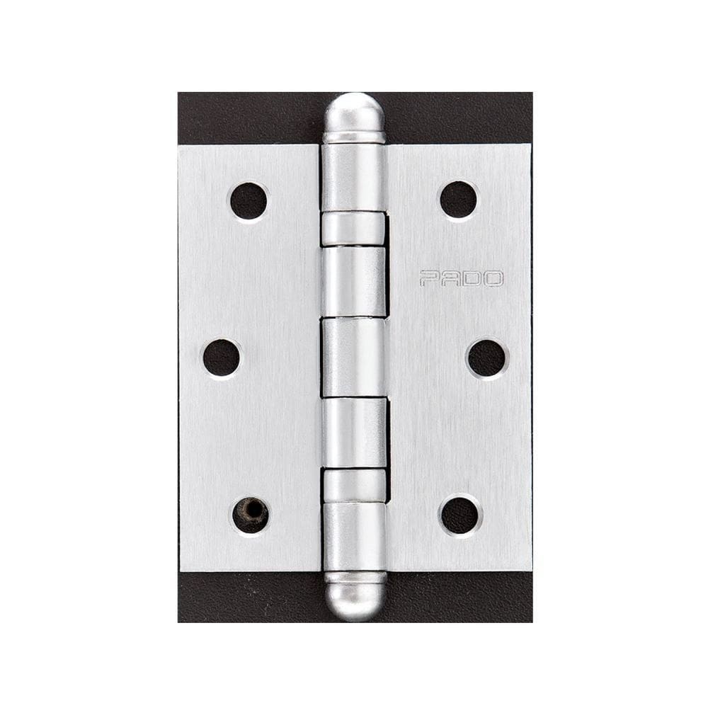 Dobradiça Aço Carbono Concept 3025 Com Raio Cromada Prata