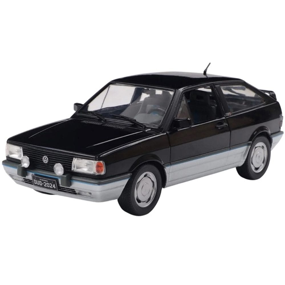 Carrinho Miniatura 1994 Volkswagen GOL GTI Preto Universal 1/24 California Classics