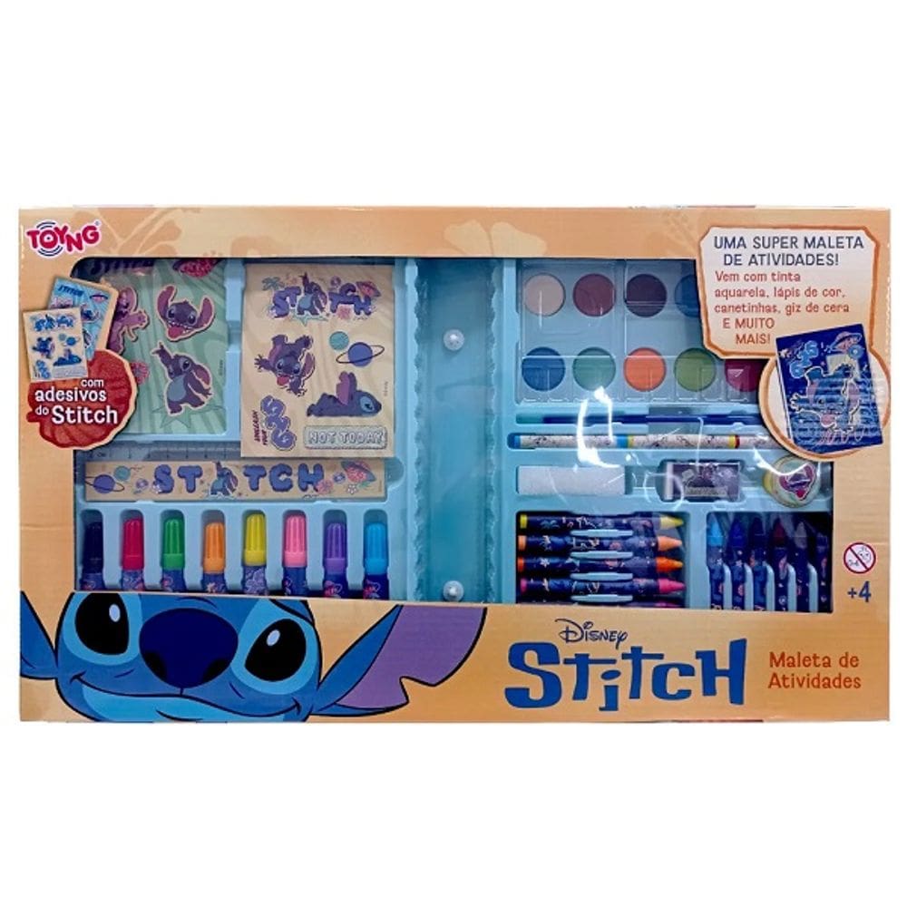Estojo de Atividades Disney STITCH TOYNG