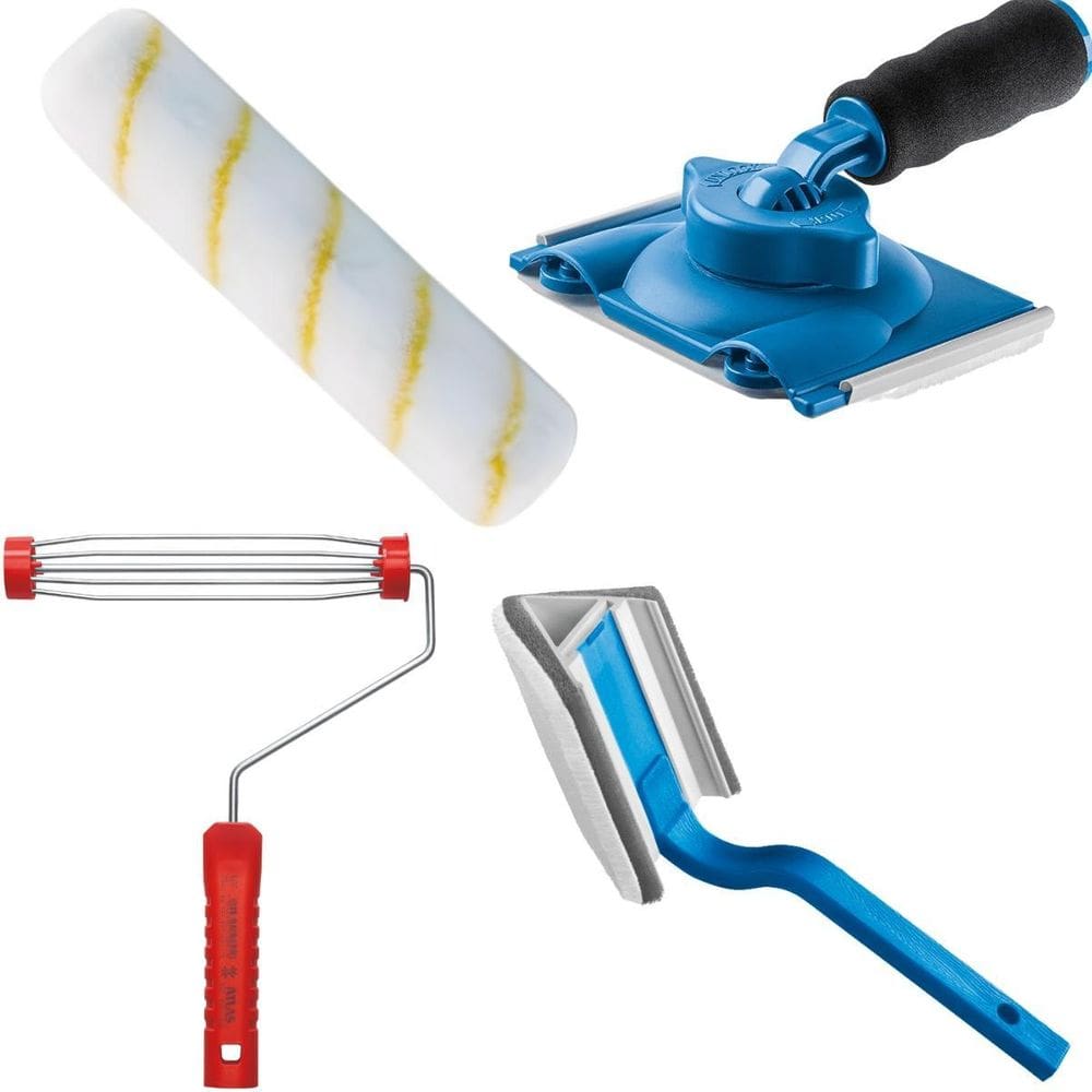 Pad Pintura + Pad 90 + Suporte 23Cm + Rolo Antigota 23Cm