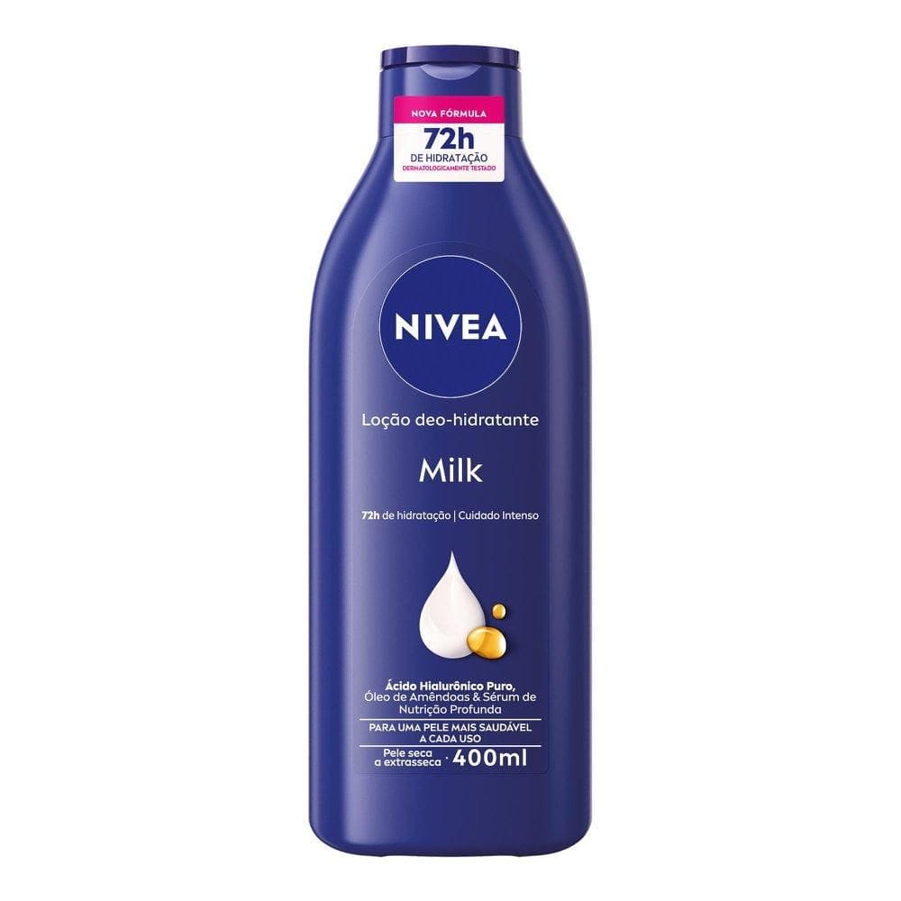 Loção Deo-Hidratante NIVEA Milk 400ml