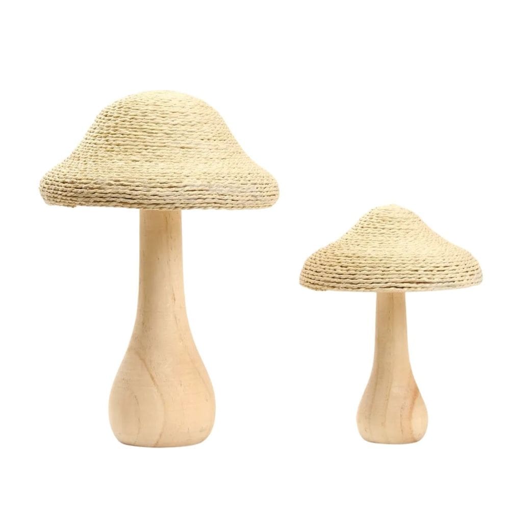 Cogumelo Decorativo Rustic Bege 1067531 2Un