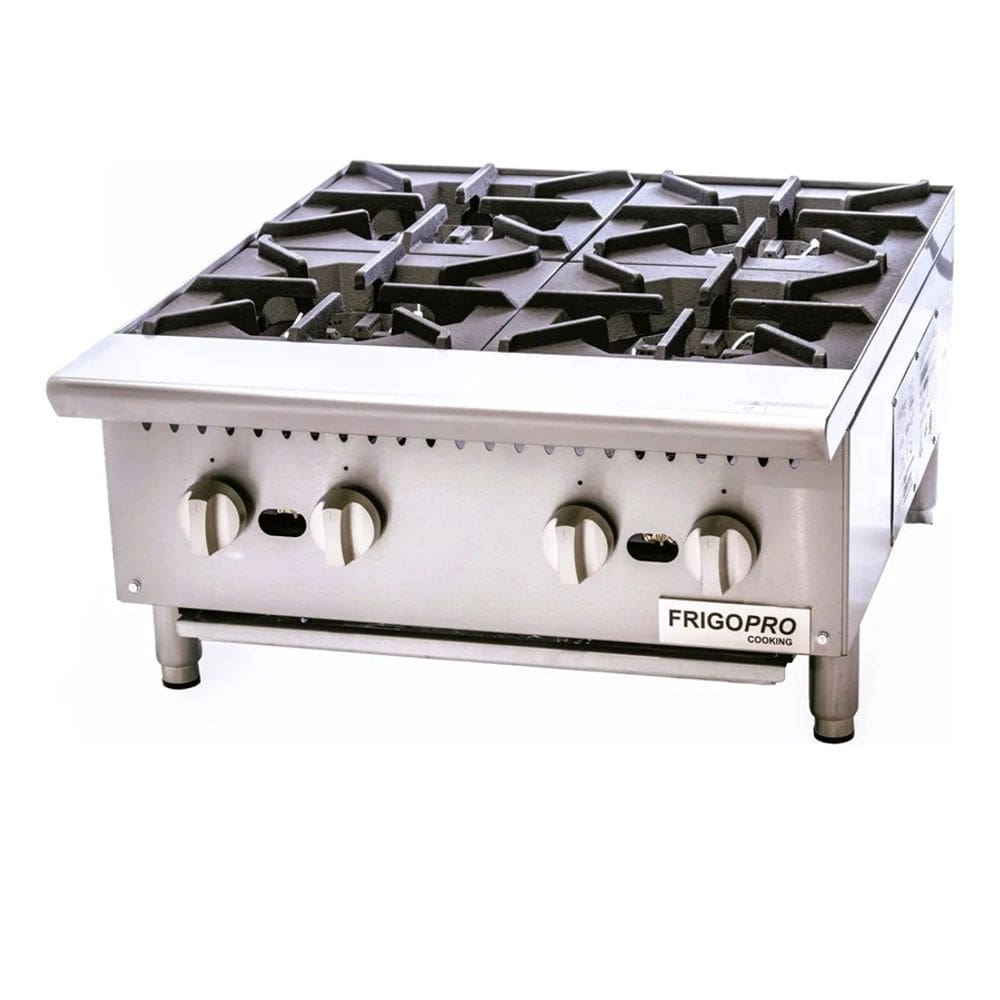 Fogão de Bancada á Gás Cooking 4 Bocas 33X61X77cm CPHP24M