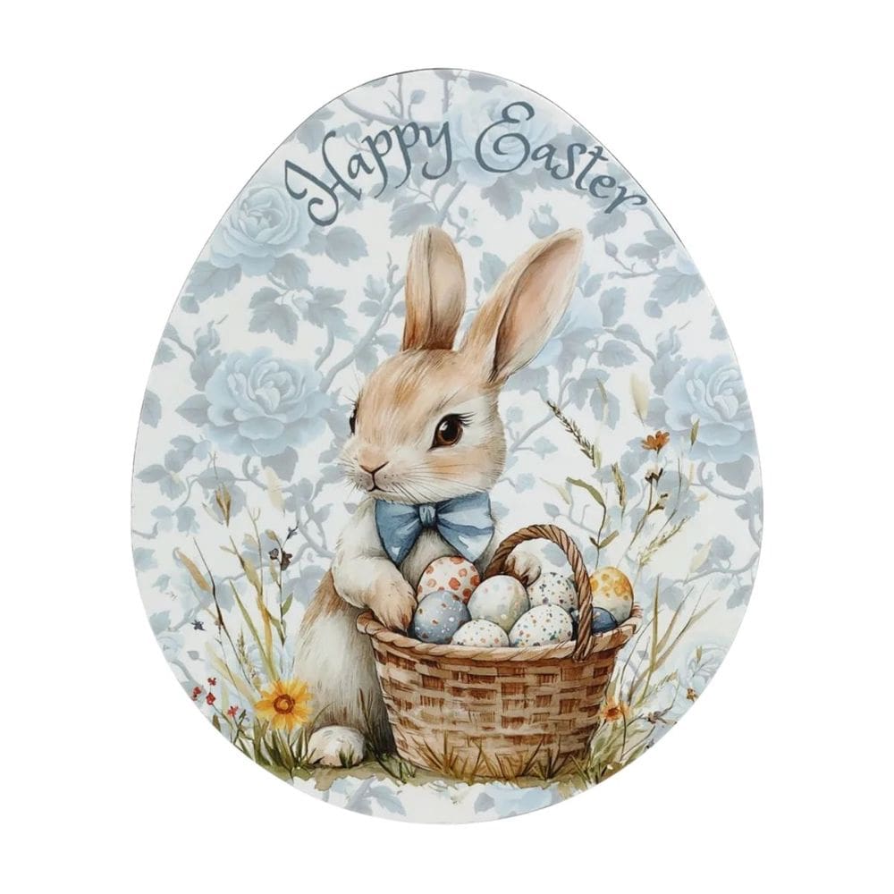 Prato De Pascoa Sousplat  Coelho Oval C/1Und 35x29cm 1094249