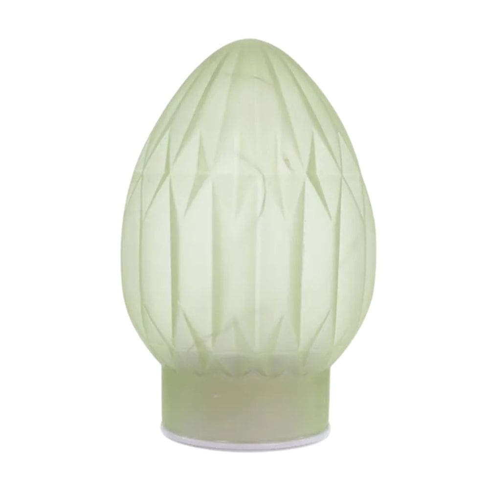 Ovo De Pascoa Luminaria C/Led e Movimento Verde 20cm