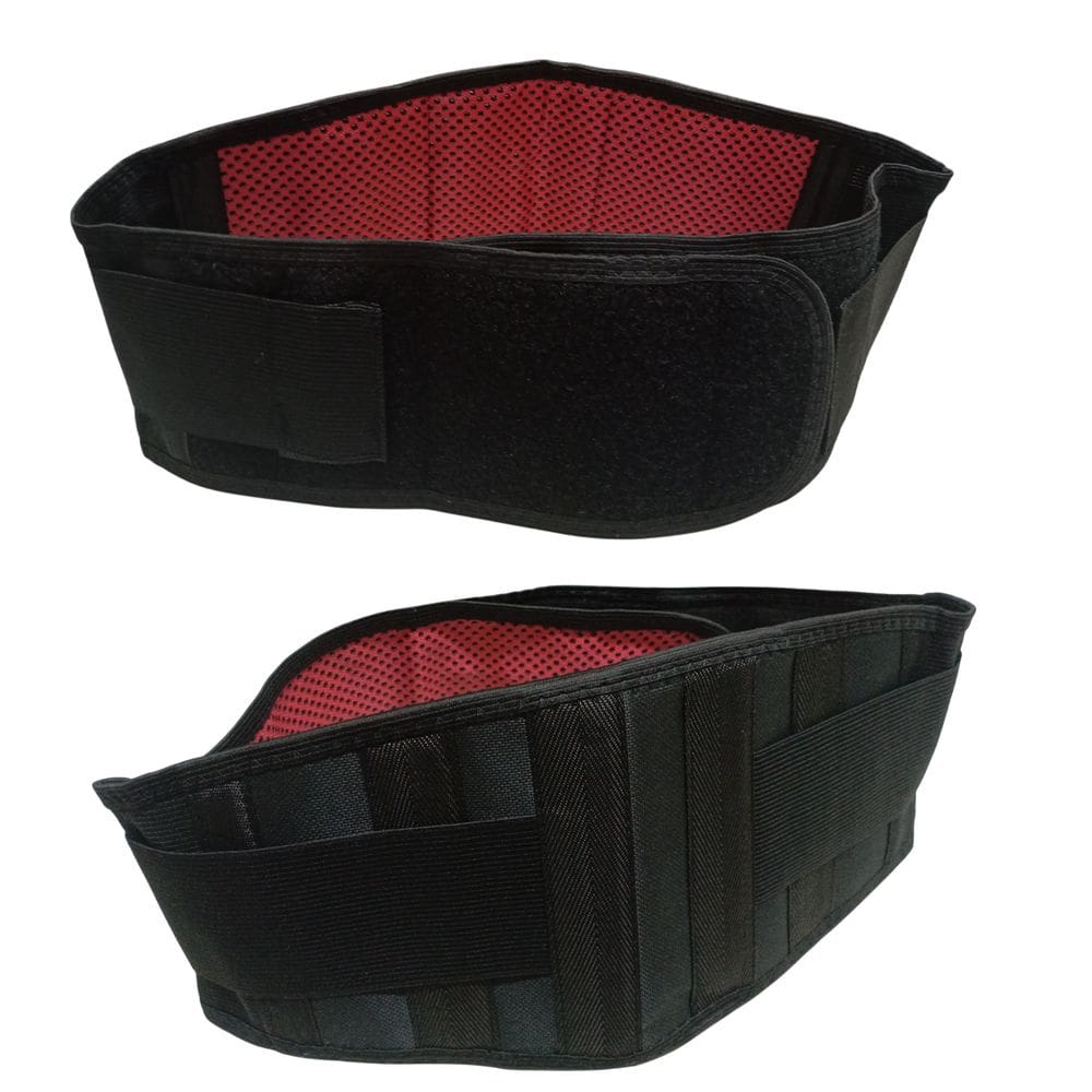 Cinta Lombar Magnetica Autoaquecedora Suporte Metalico De Postura Cinta Ajustavel Fisioterapia Terapia Ortopedia
