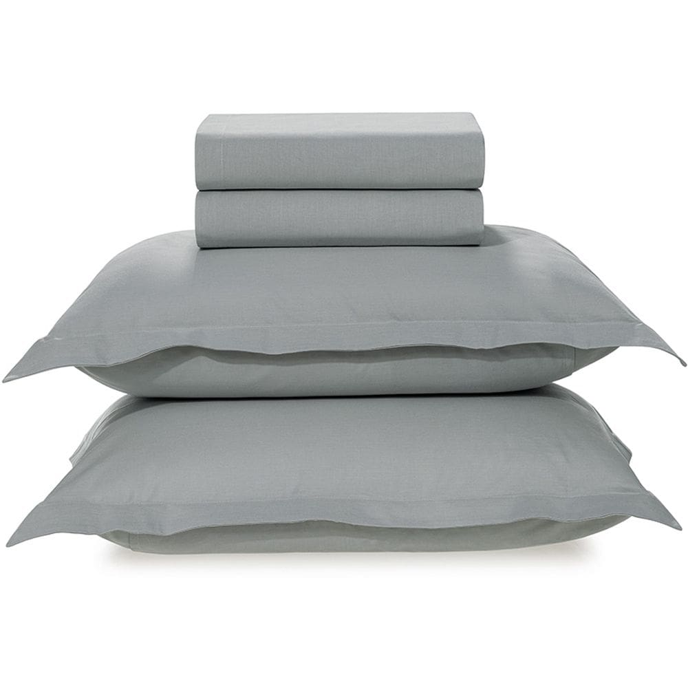 Jogo de Cama Karsten Tom 200 Fios 4 Peças Queen Azul