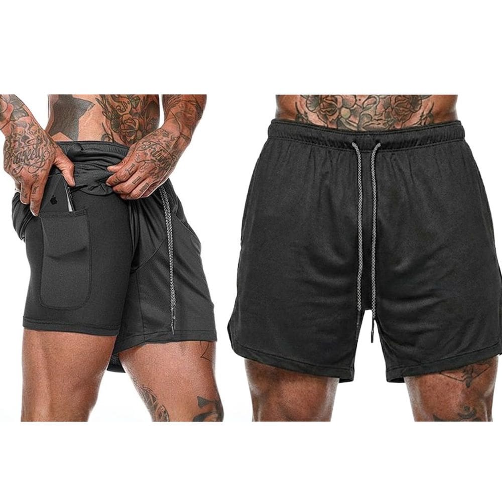 Shorts Masculino Esportivo Academia Conforto Premium Praia