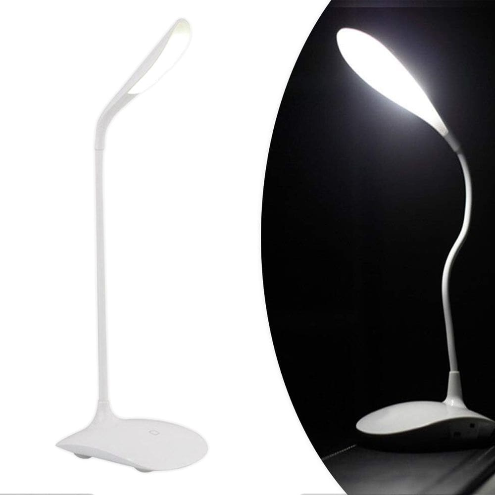 Luminária Mini Luz Led Pc Notebook Usb Flexível Portátil Branco