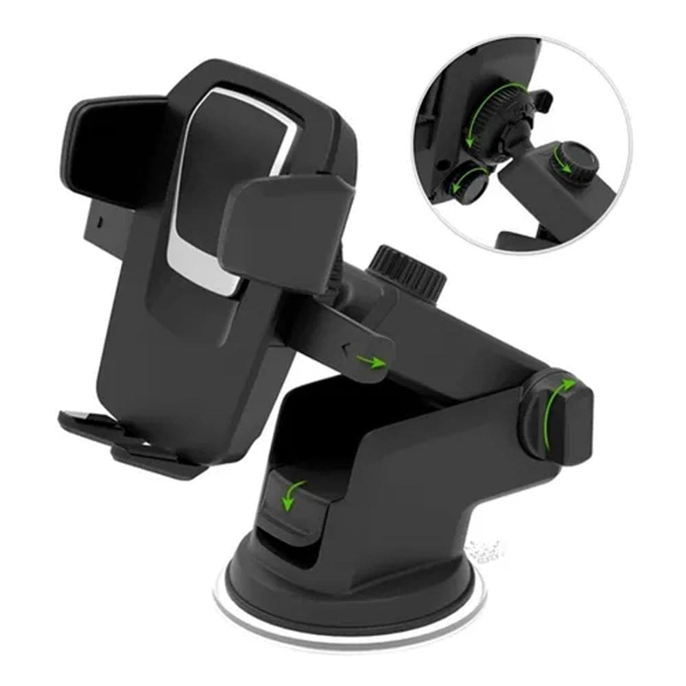 Suporte para Celular GPS Articulável Silicon Sucker Universal para Navegação