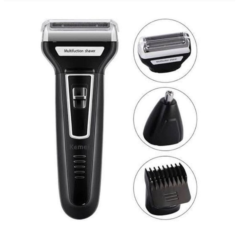 Maquina de Cortar Cabelo Barbeador Aparador 3 em 1 Eletrico Beleza