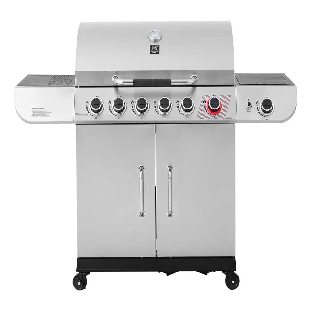 Churrasqueira A Gas Inox 7 Queimadores Premium Deluxe Grill