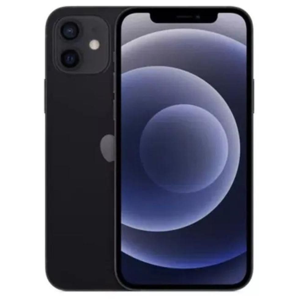USADO iPhone 12 64 GB Preto Muito Bom (usado)