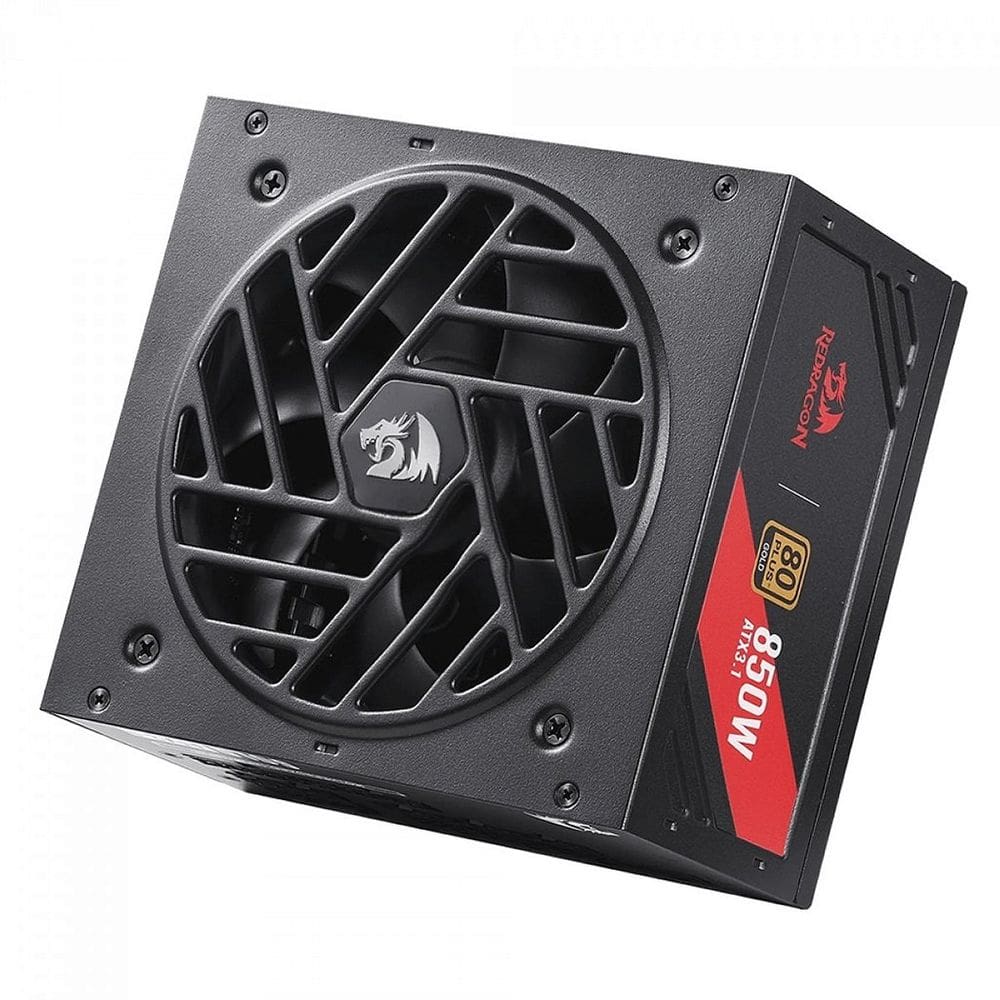 Fonte Redragon Master RGMS 850W, 80 Plus Gold, PFC Ativo, PCIe 5.1, ATX 3.1, Full Modular, Preto
