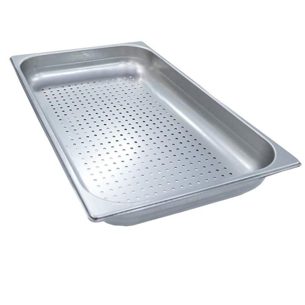 Cuba Venâncio Inox Com Fundo Perfurado 530 X 325 X 65 Mm Gn1-1p 530829