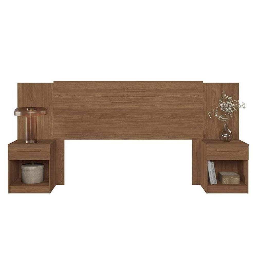 Cabeceira Casal Loanda com gavetas Jatobá - Santos Andirá