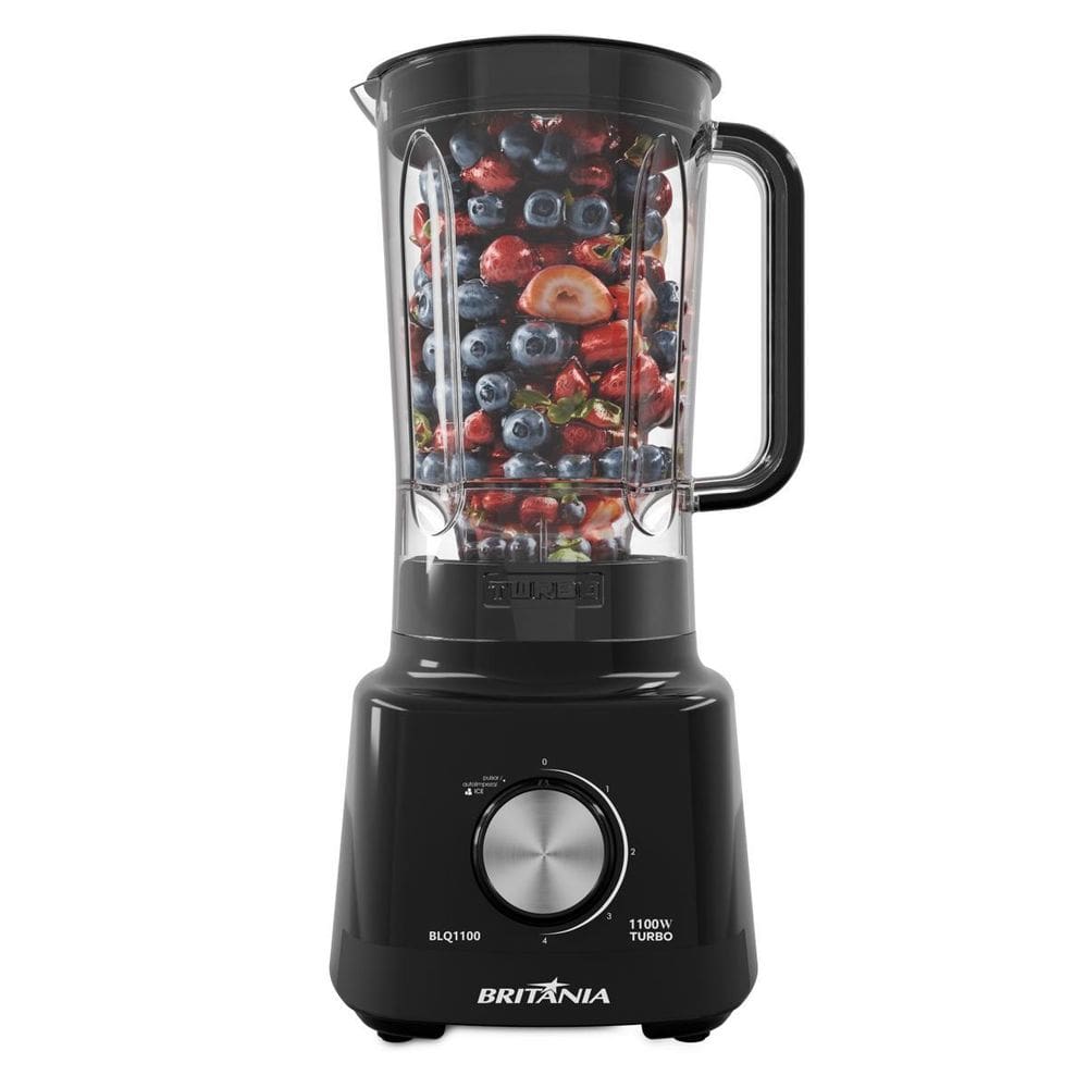 Liquidificador Britânia 1100W 2,7L 4 Velocidades BLQ1100