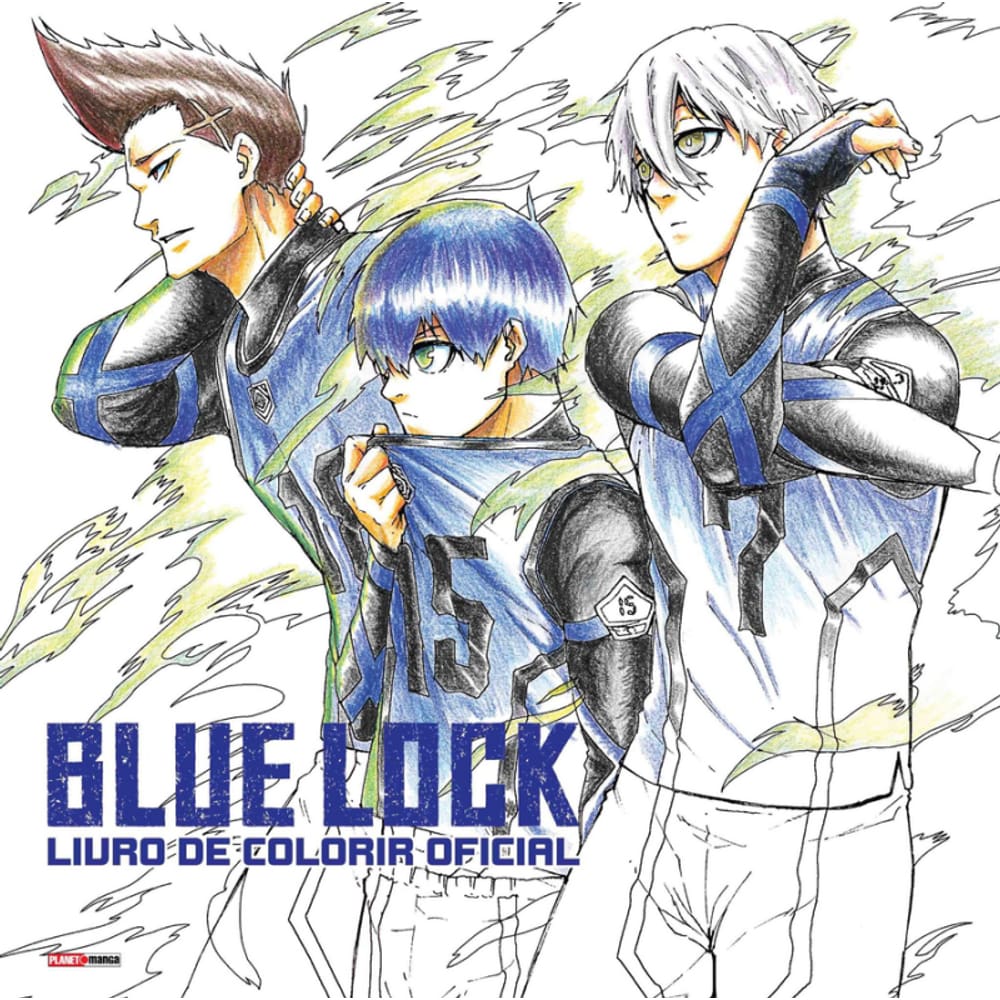 Blue Lock - Livro De Colorir
