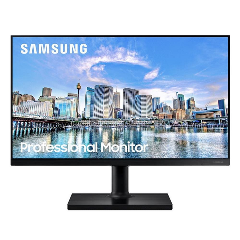 Monitor Samsung LF24T450FQLMZD 24” HDMI LED IPS 75Hz Preto