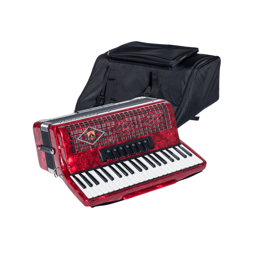 Acordeon Todeschini Yw827 41 Teclas 120 Baixos C/Bag
