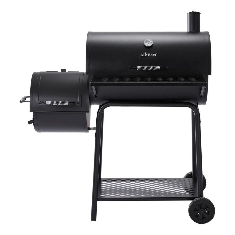 Churrasqueira Pit Smoker A Carvao Defumador 2 Em 1 - Grill