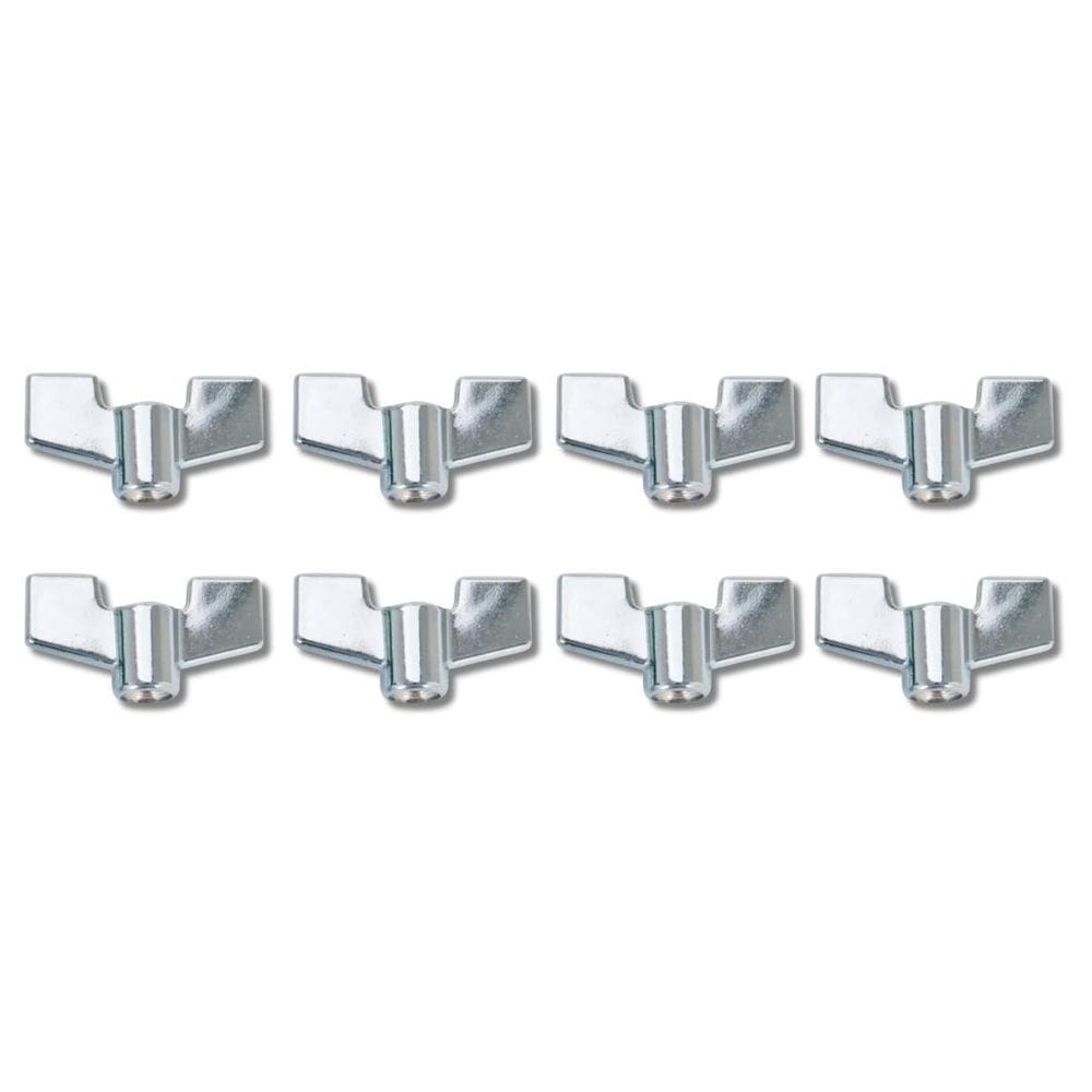 Kit 8 Borboletas 8Mm Em Metal Reforçado Para Estante Prato