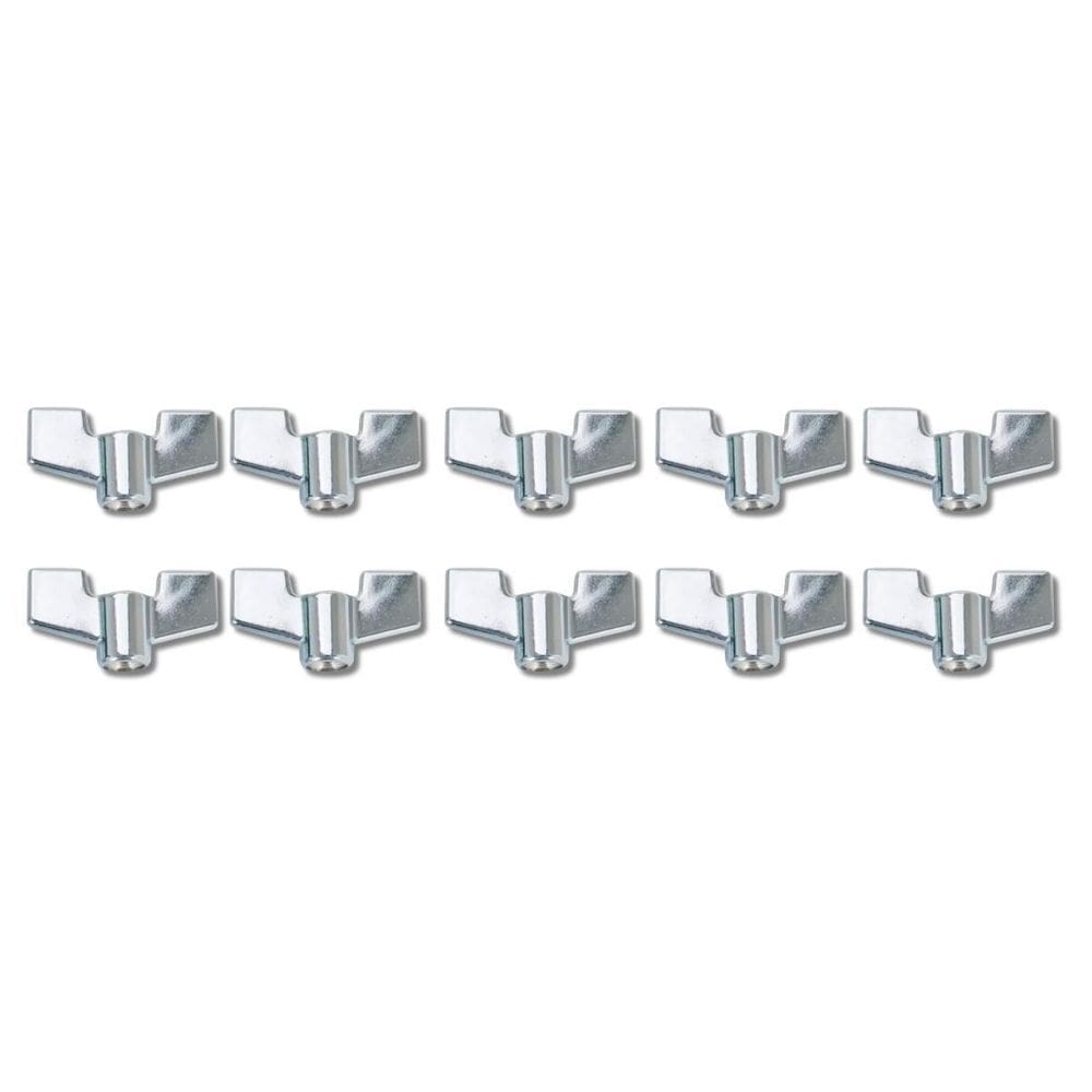 Kit 10 Borboletas 8Mm Em Metal Reforçado Para Estante Prato