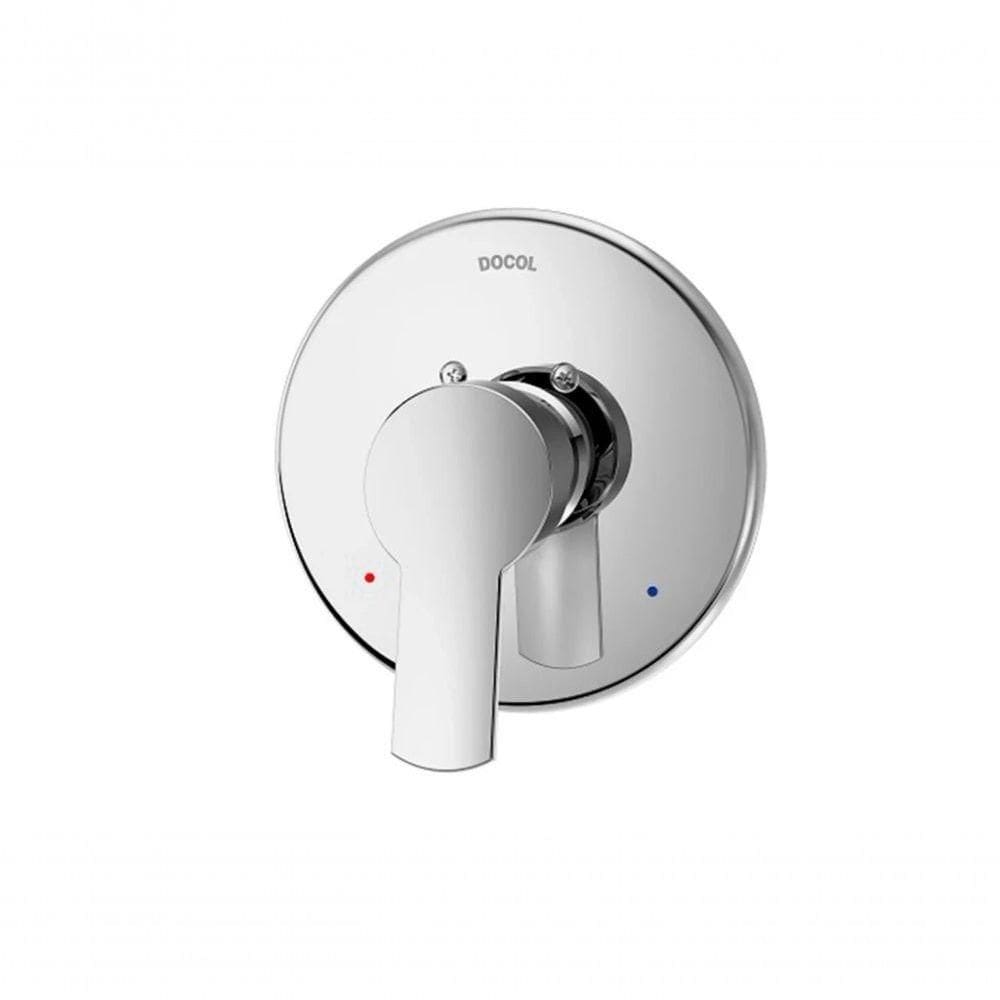 Acabamento Monocomando Para Chuveiro E Ducha Higiênica Alta Pressão 1/2`` Chess Cromado