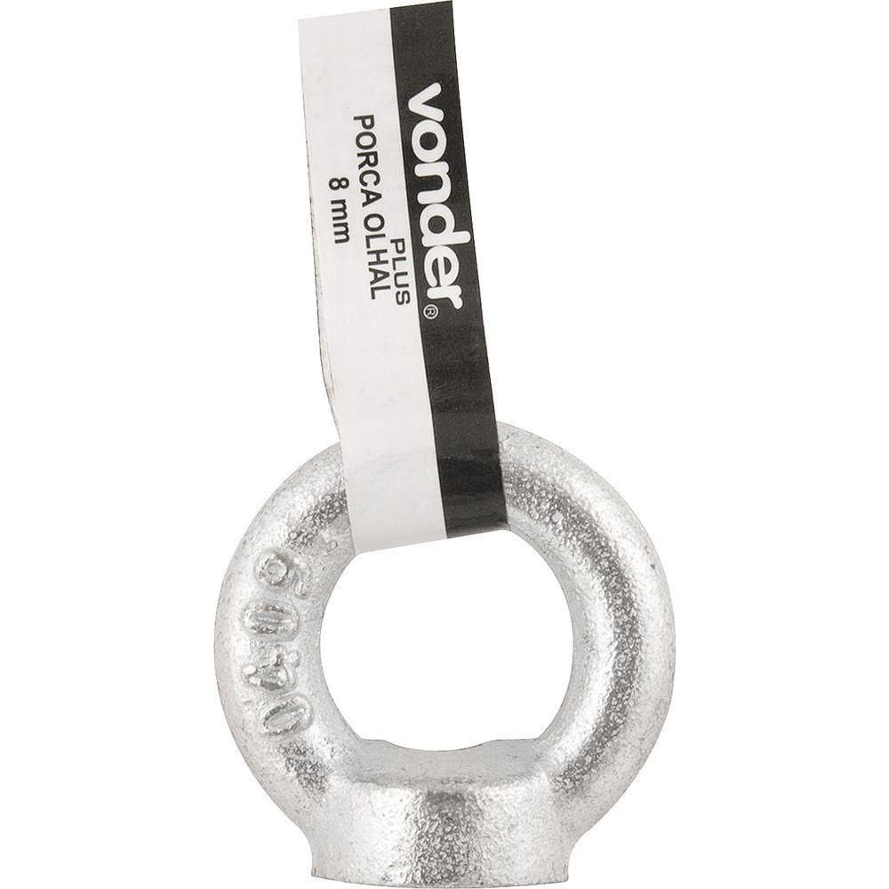 Porca Olhal M16 0,70t Industrial Galvanizado - Vonder Plus