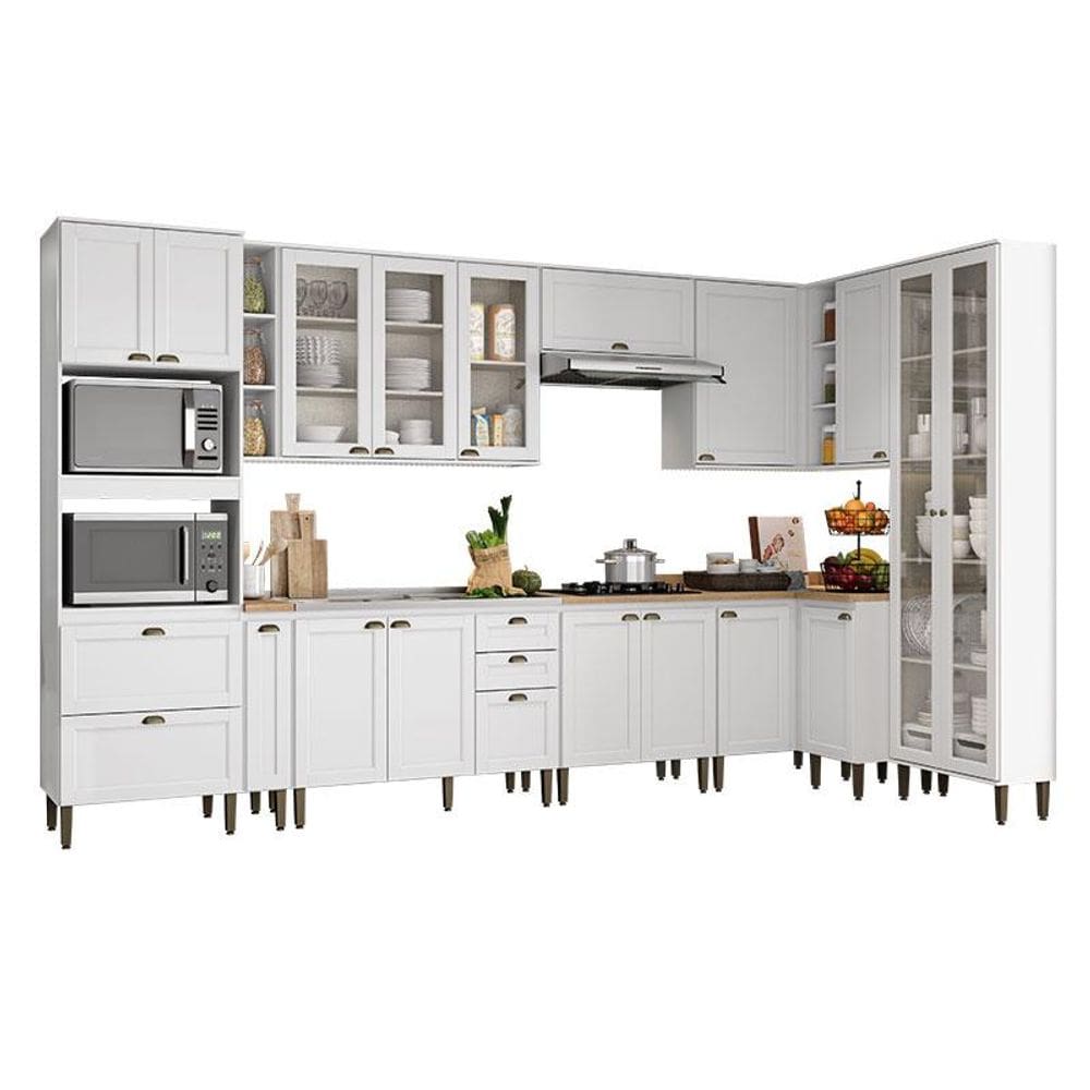 Cozinha Modulada Classy Composição 19 Branco - THB