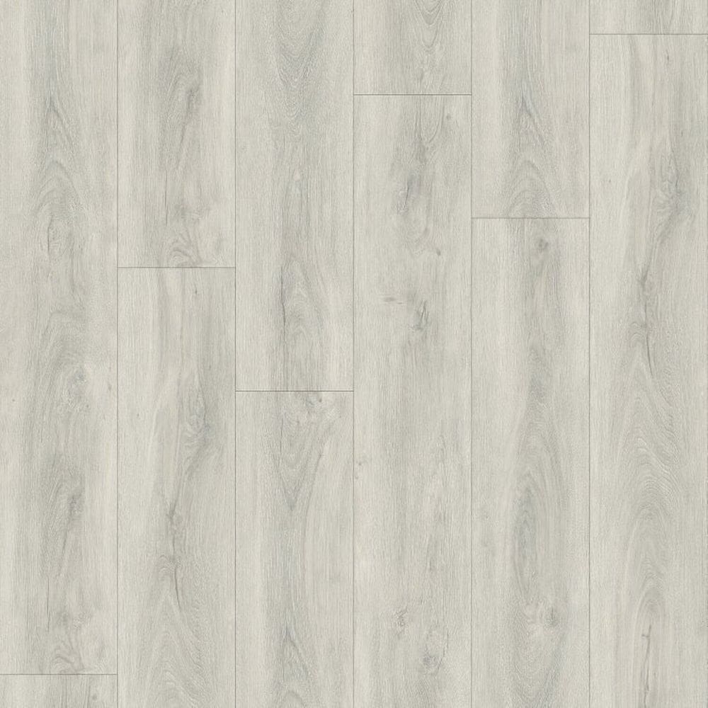 Kit 43,3m² Piso Vinílico Colado 18cm X 2mm X 1,22m Hortência Cinza