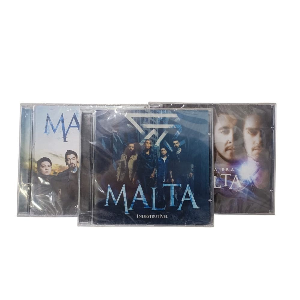 CD Malta - Nova Era / Supernova /Indestrutível (3 CDS)