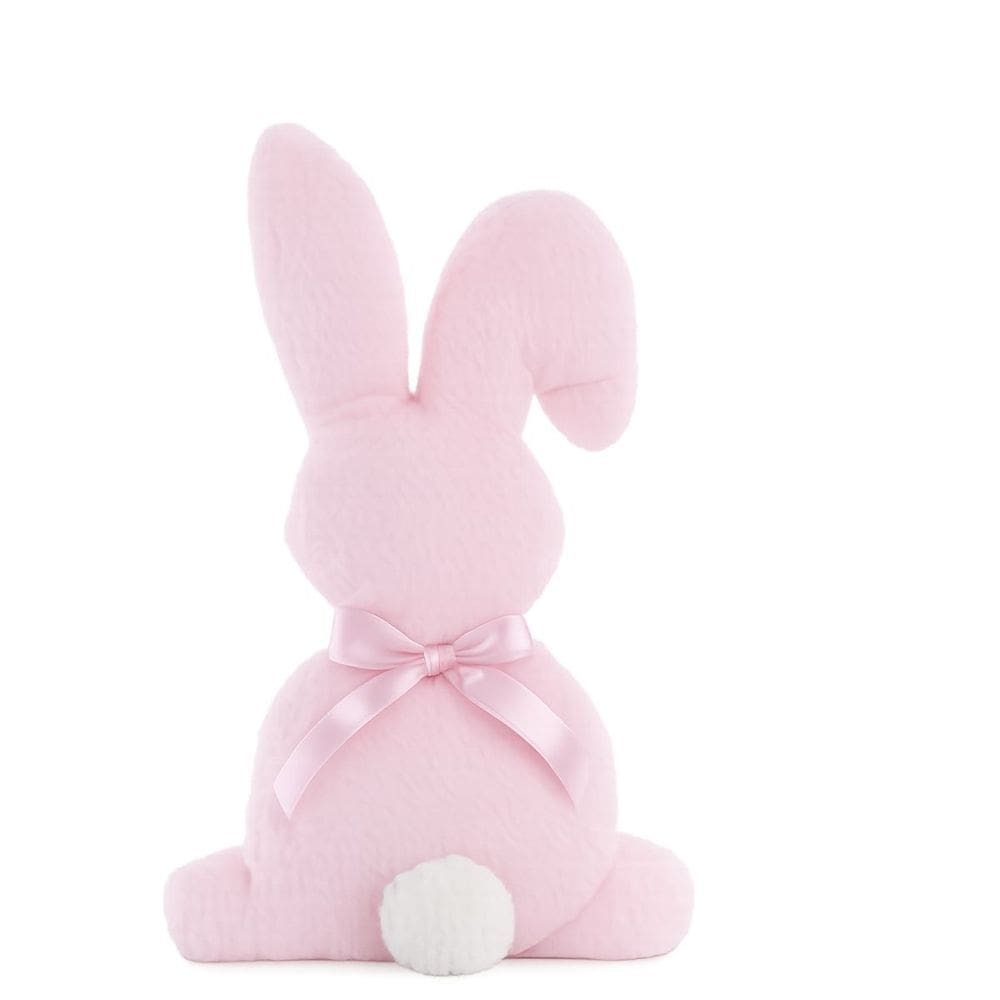 Coelho de Pascoa Silhuetas De Laço De Costas Rosa 34x25x8cm C/1Unid 1099340