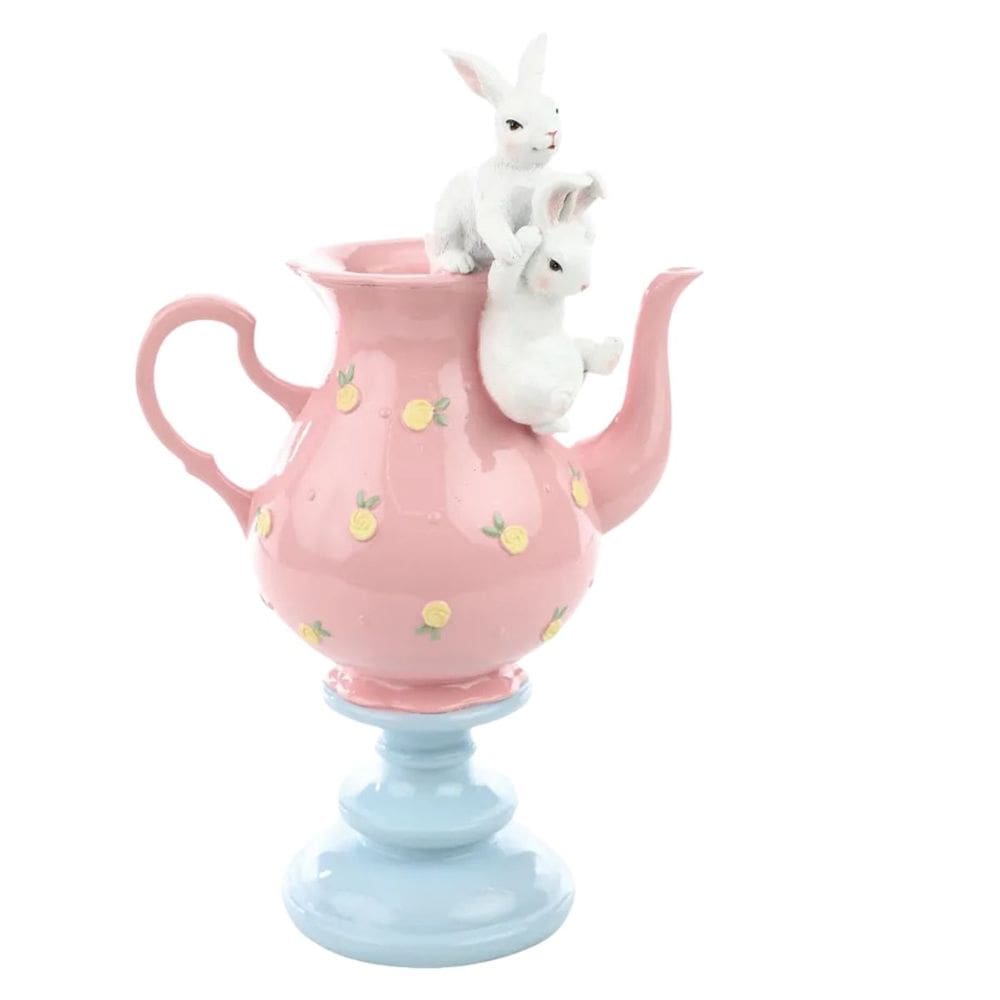 Coelho De Pascoa Tea Party Bule Diversão 34cm 1067853 1Unid